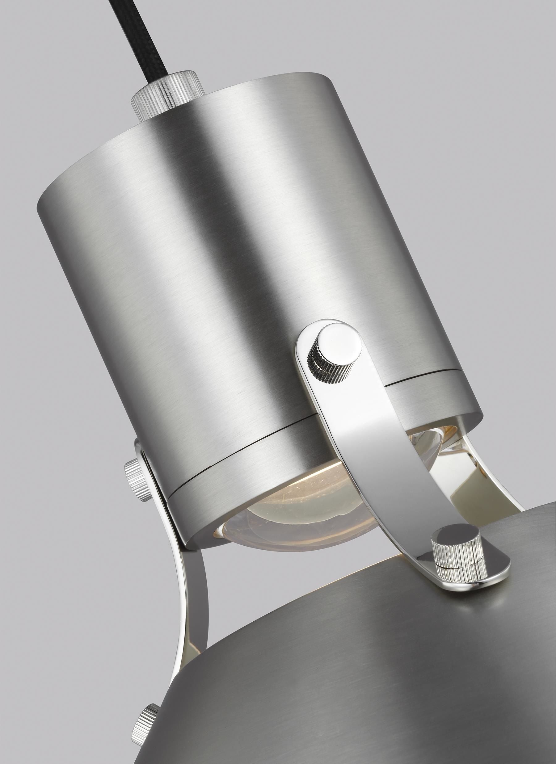 Brynne Suspension simple Nickel DEL INTÉGRÉ - P1443SN-L1 | GENERATION LIGHTING