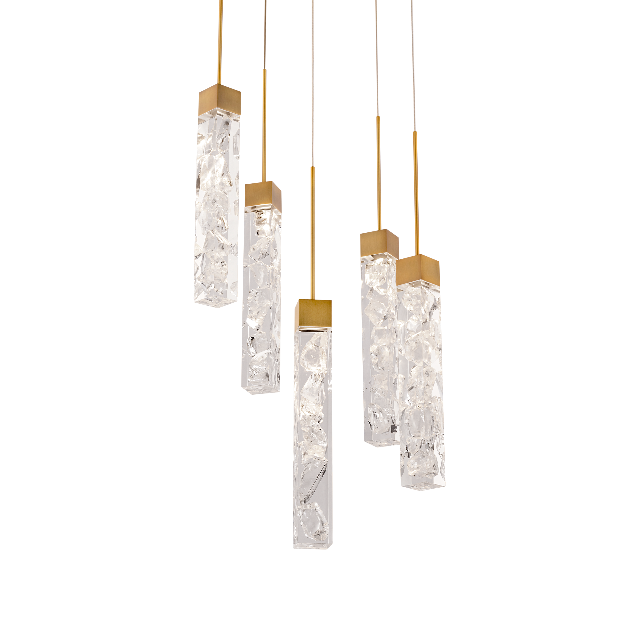 MINX pendant Gold INTEGRATED LED - PD-78005R-AB | MODERN FORMS