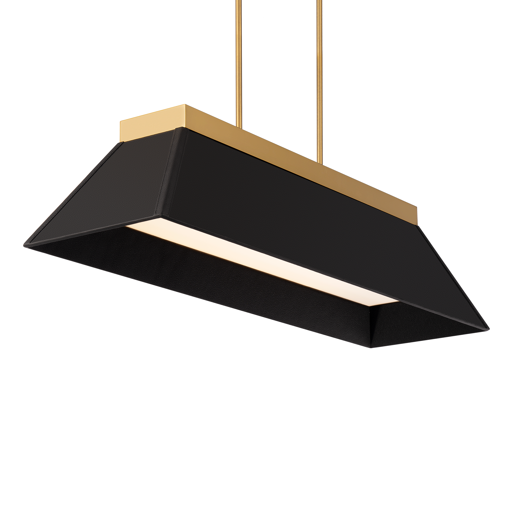 BENTLEY Suspension Noir, Or DEL INTÉGRÉ - PD-88344-BK/AB | MODERN FORMS