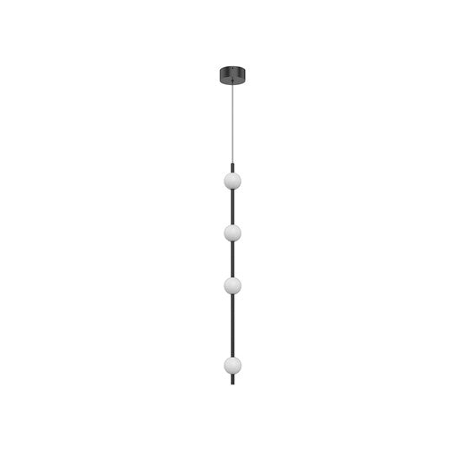 MISAKI Suspension simple Noir DEL INTÉGRÉ - PD14740-BK | KUZCO