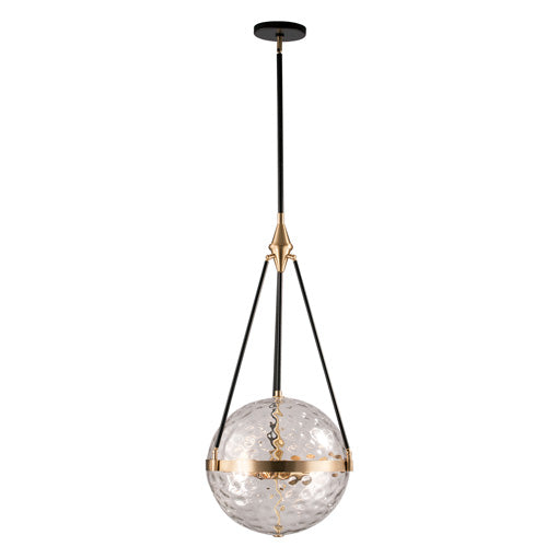 HARMONY Suspension simple Noir, Or - PD306418NBWC | ALORA