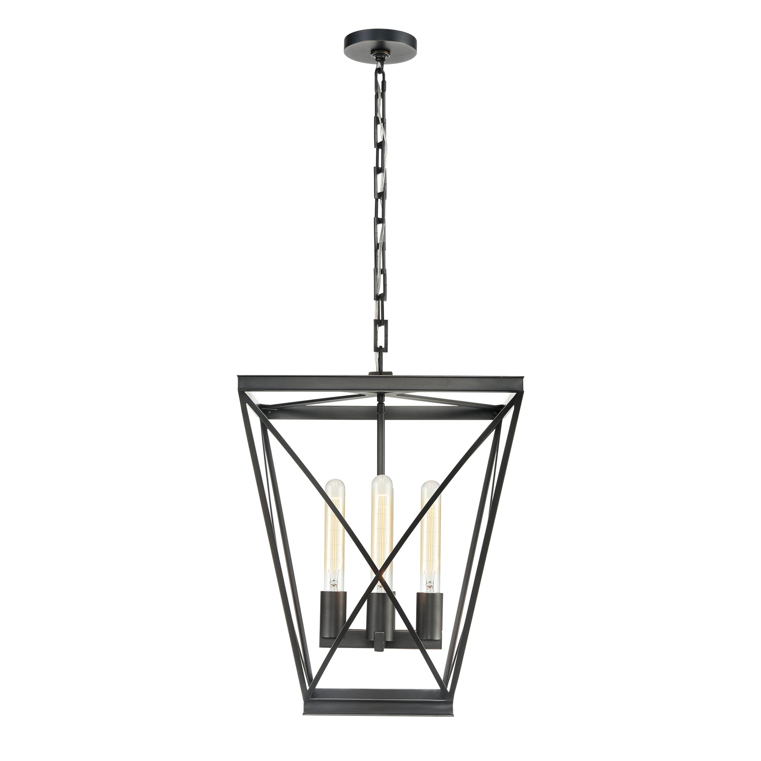 LATTICE Chandelier Bronze - PD309616UB | ALORA