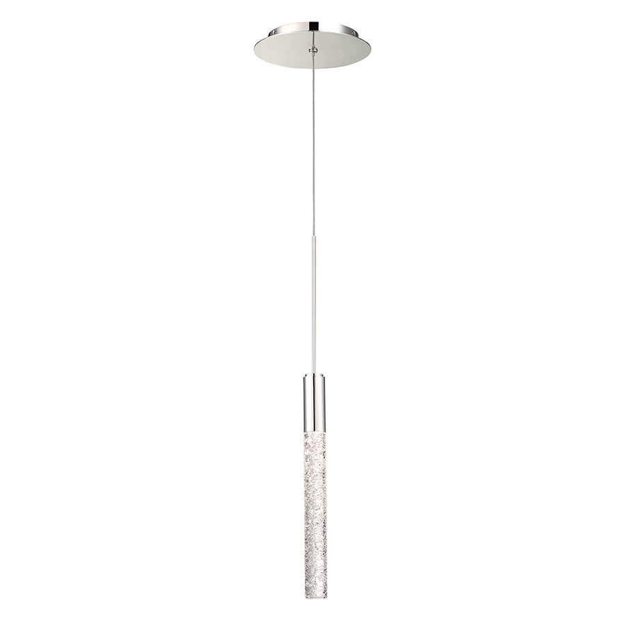 MAGIC Suspension simple Nickel DEL INTÉGRÉ - PD-35601-PN | MODERN-FORMS