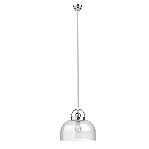 Lancaster Pendant Nickel - PD361101PN | Alora