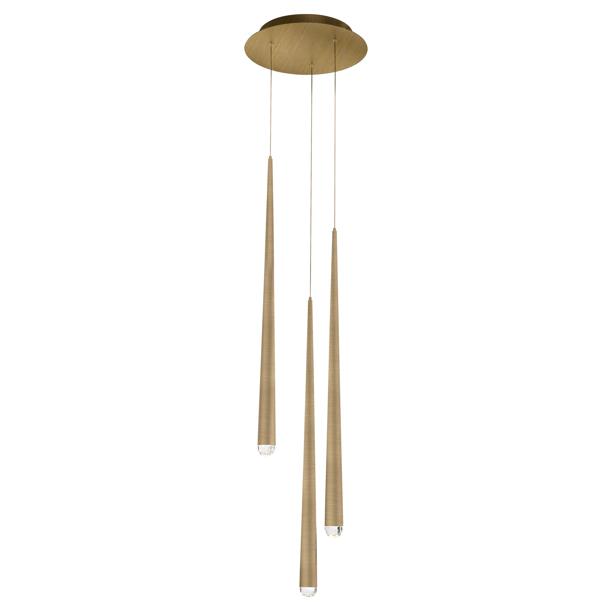 CASCADE Suspension Or DEL INTÉGRÉ - PD-41703R-AB | MODERN-FORMS