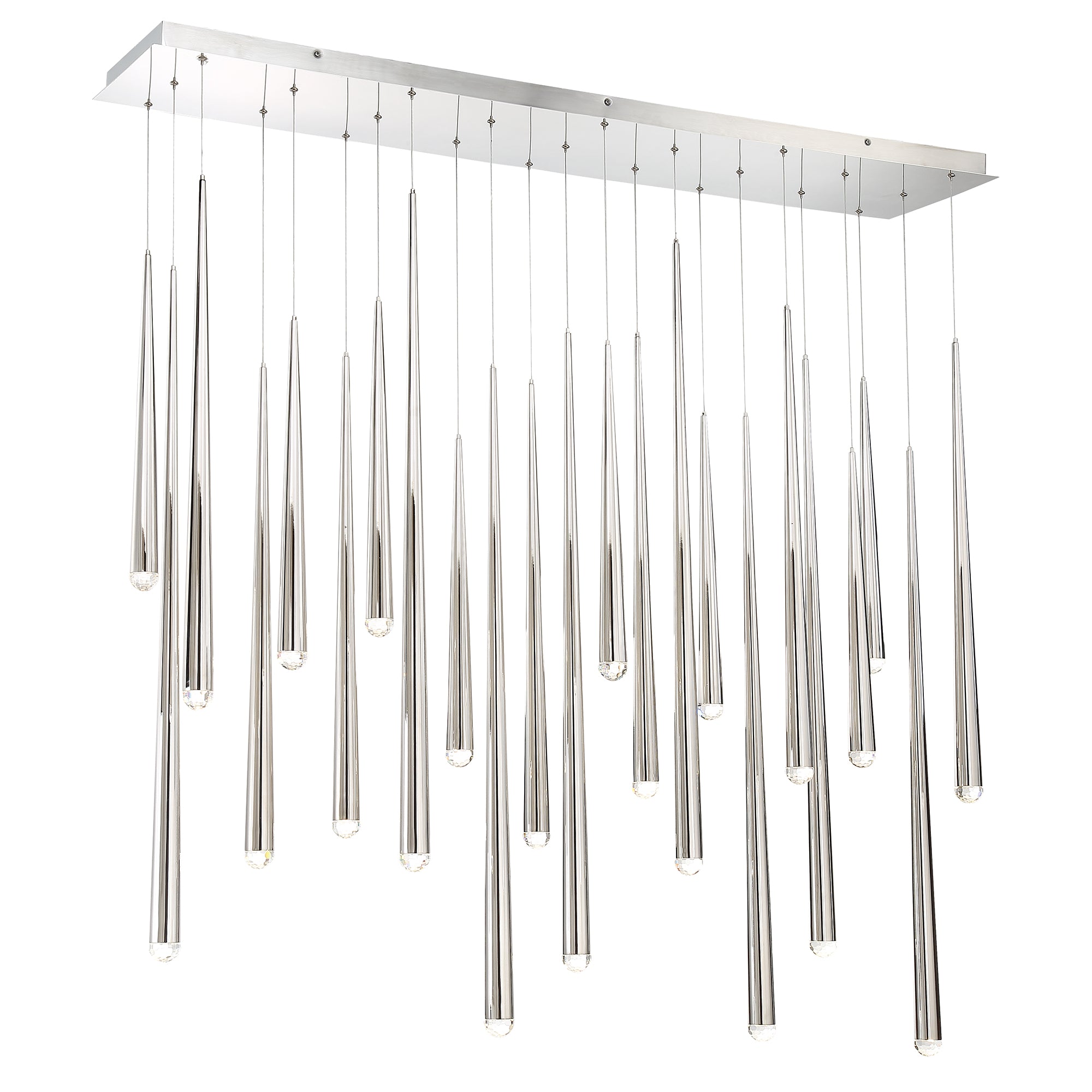 CASCADE Suspension Nickel DEL INTÉGRÉ - PD-41723L-PN | MODERN-FORMS