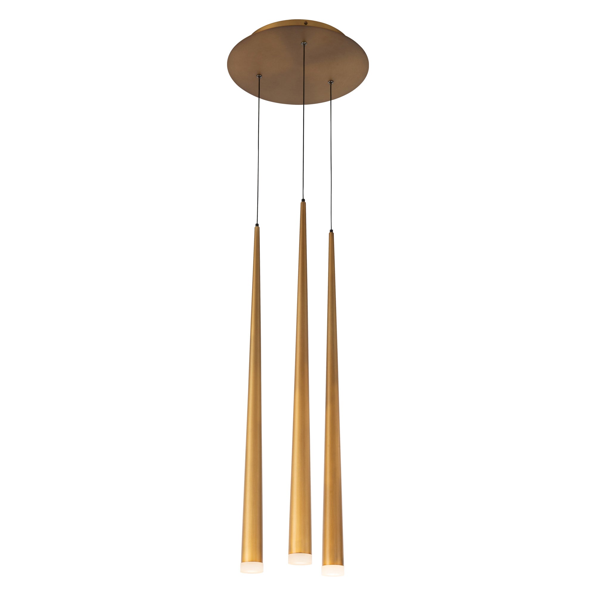 CASCADE Pendant Gold INTEGRATED LED - PD-41803R-AB | MODERN FORMS