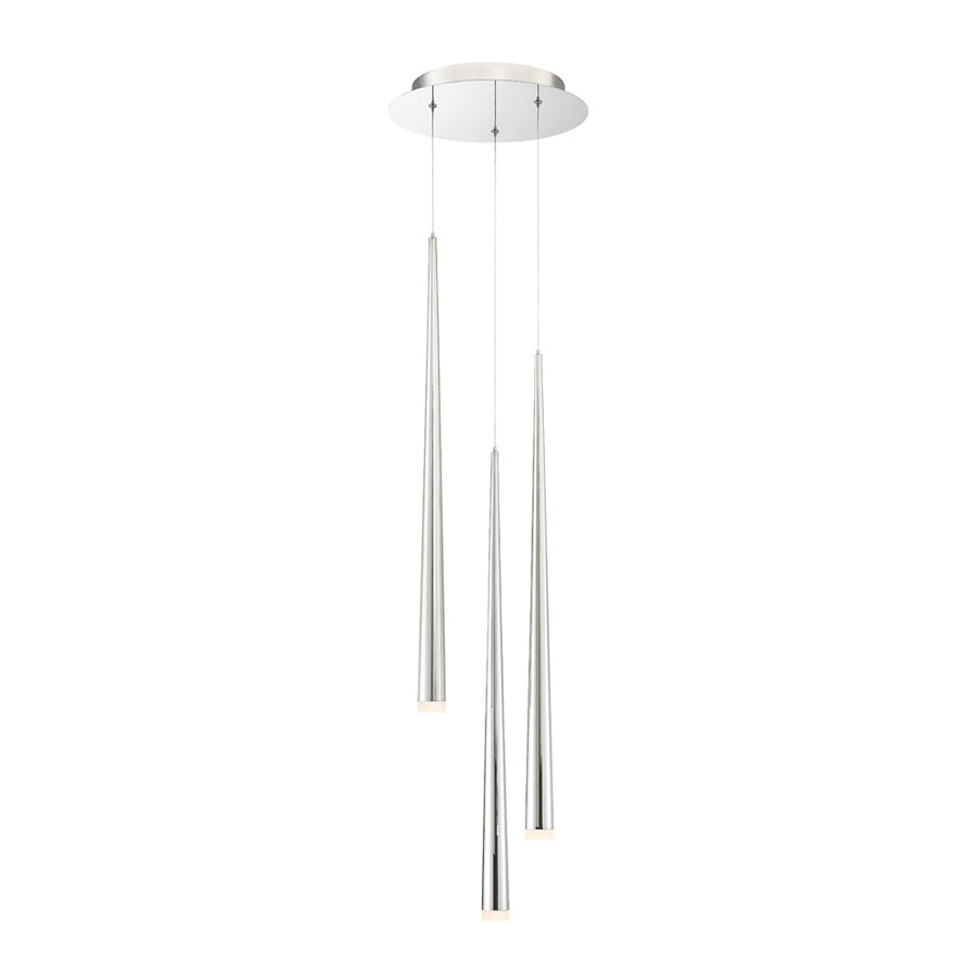 CASCADE Pendant Nickel INTEGRATED LED - PD-41803R-PN | MODERN FORMS