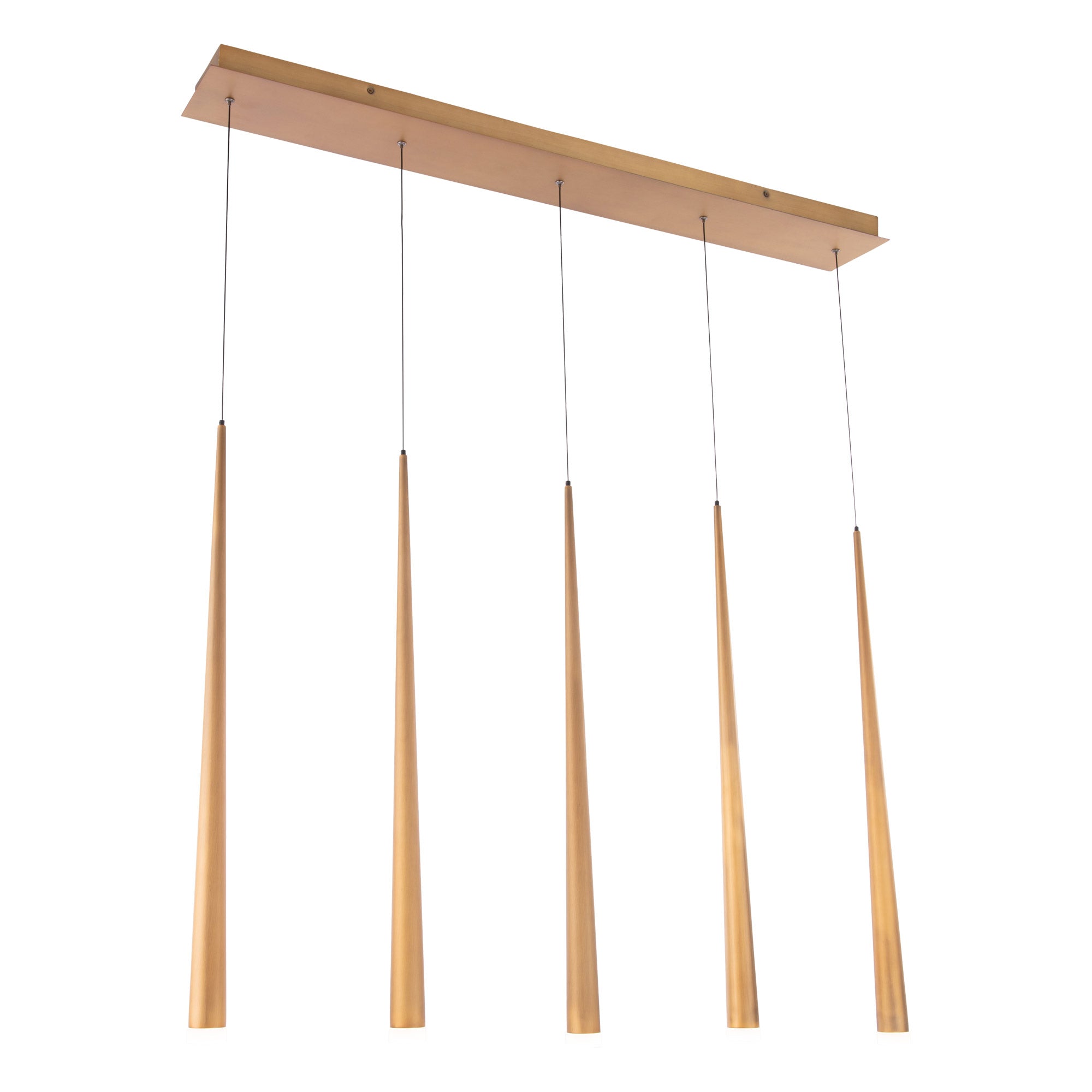 CASCADE Pendant Gold INTEGRATED LED - PD-41805L-AB | MODERN FORMS