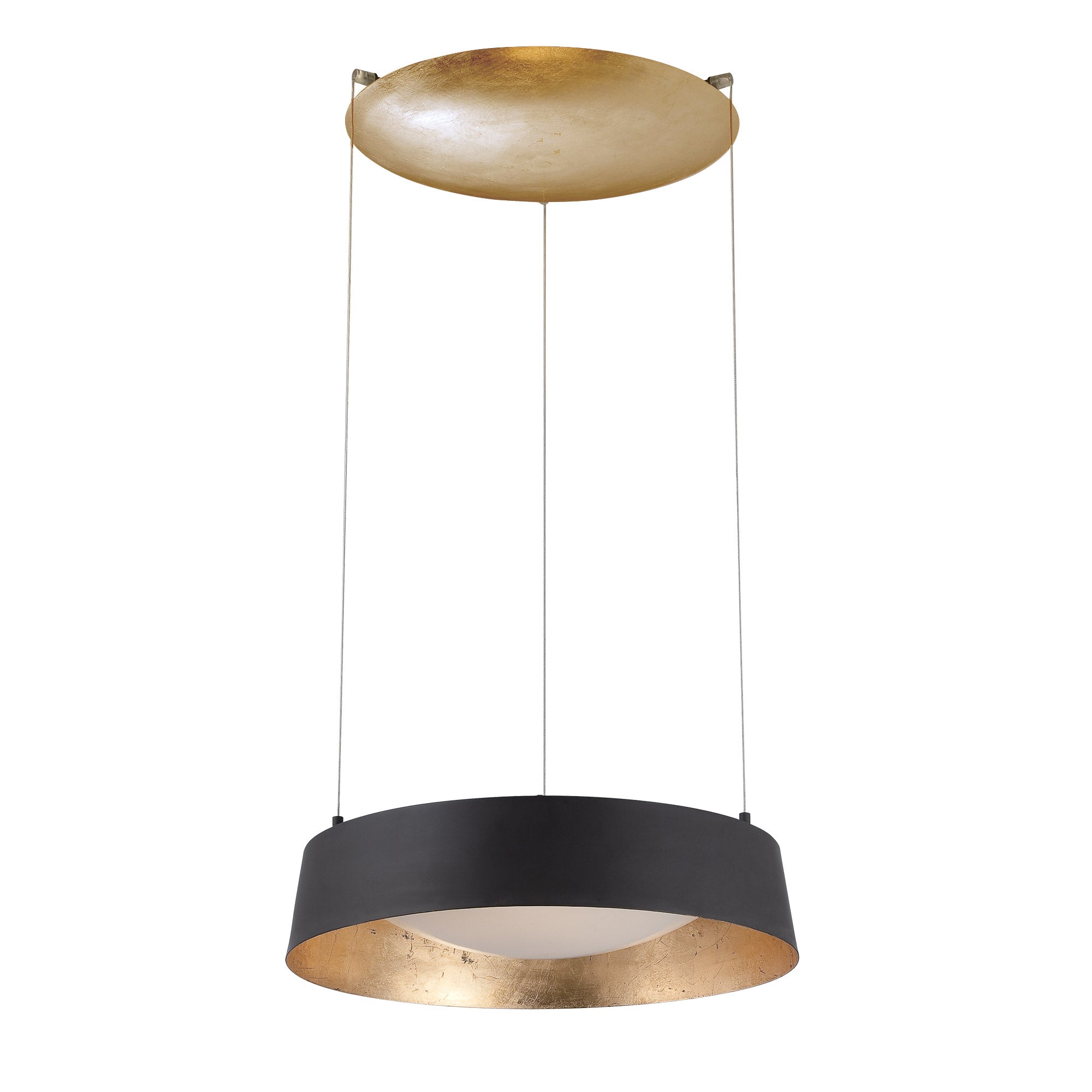 GILT Suspension Noir, Or DEL INTÉGRÉ - PD-51318-GL | MODERN-FORMS