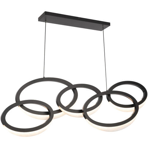 ORION Suspension Noir DEL INTÉGRÉ - PD-56246-BK | MODERN-FORMS