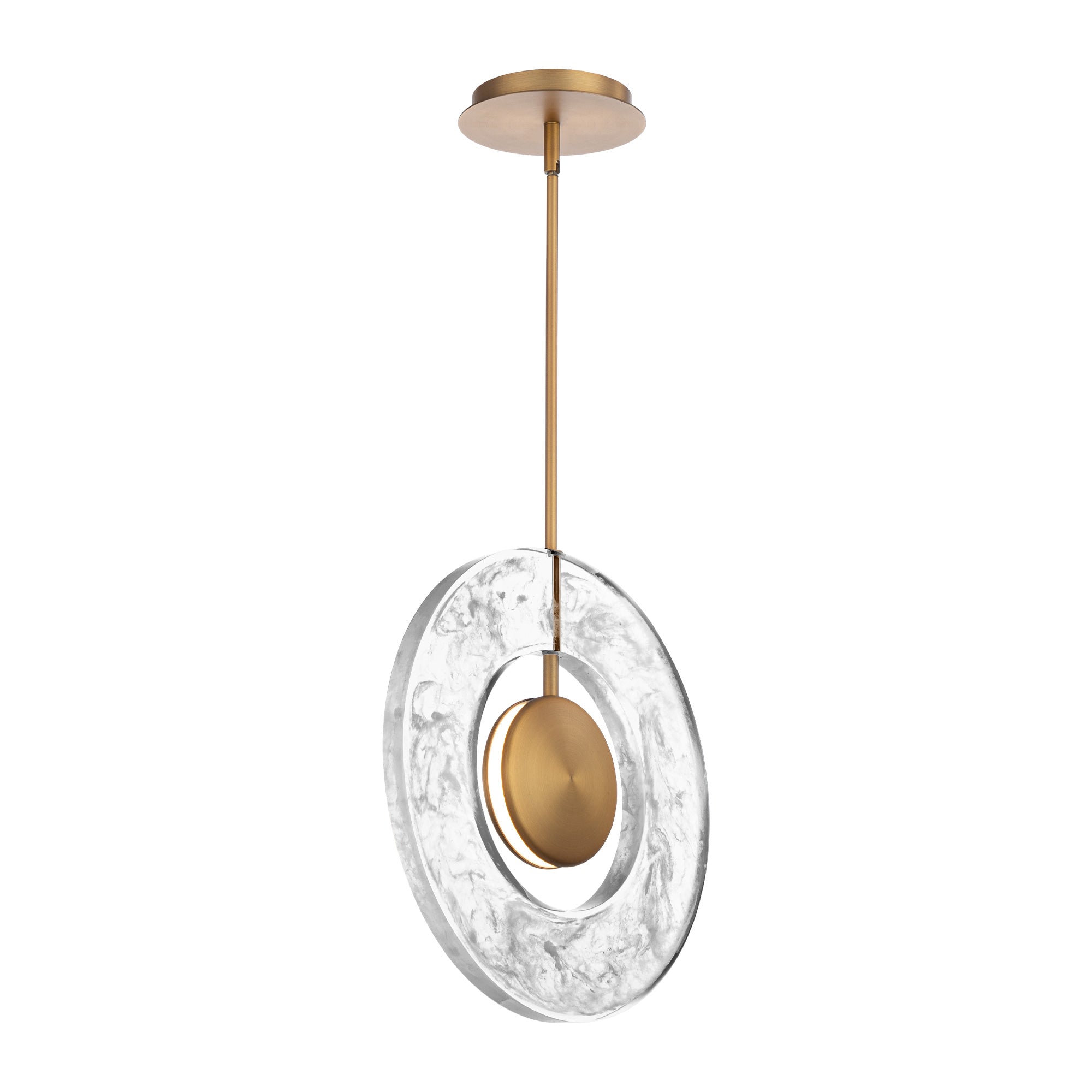 CYMBAL Suspension Or DEL INTÉGRÉ - PD-62114-AB | MODERN-FORMS