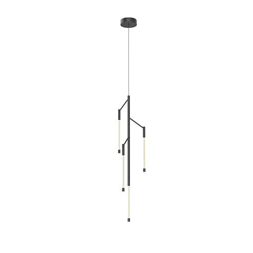 MOTIF Suspension Noir DEL INTÉGRÉ - PD74738-BK | KUZCO