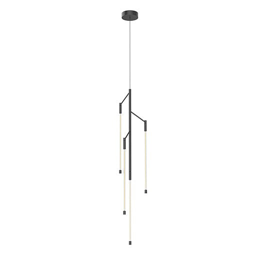 MOTIF Suspension Noir DEL INTÉGRÉ - PD74746-BK | KUZCO