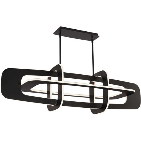 VESTA Suspension Noir DEL INTÉGRÉ - PD-76350-BK | MODERN-FORMS