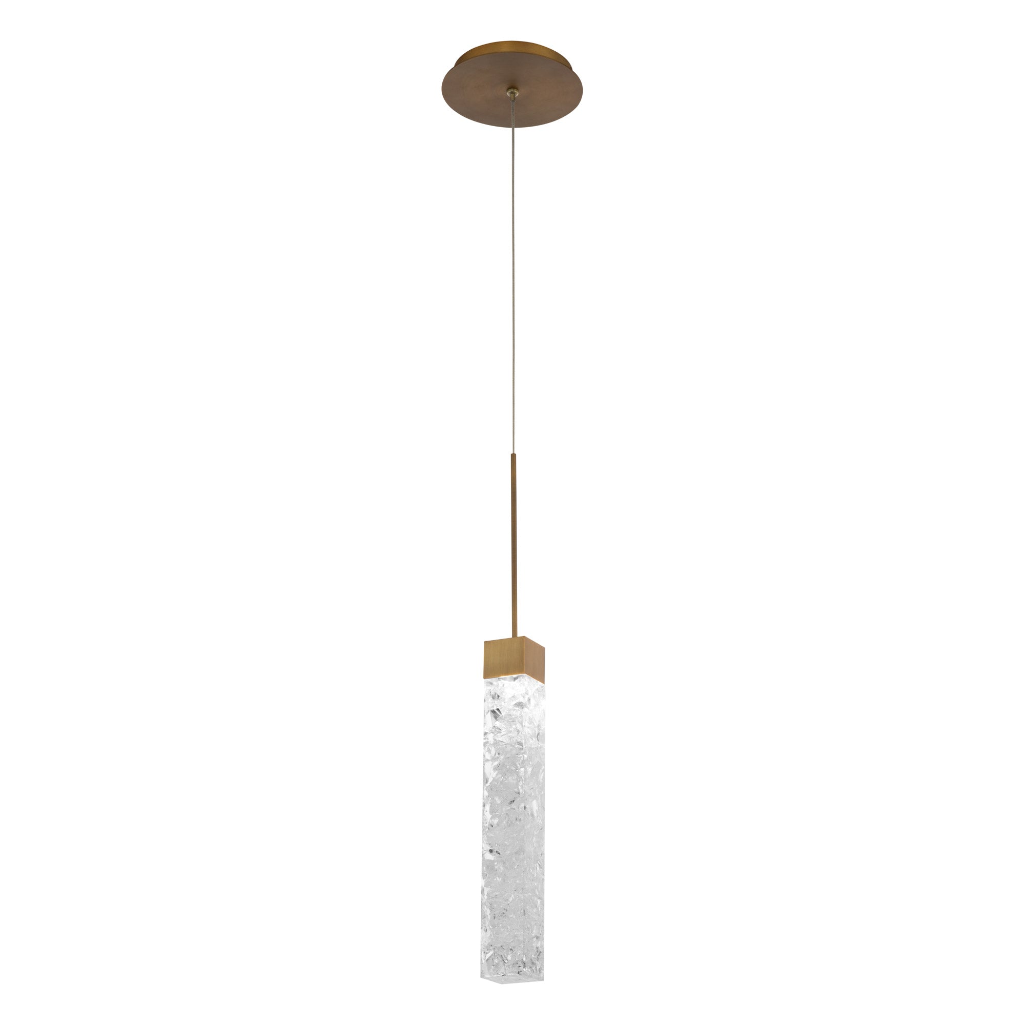 MINX Suspension simple Or DEL INTÉGRÉ - PD-78013-AB | MODERN-FORMS