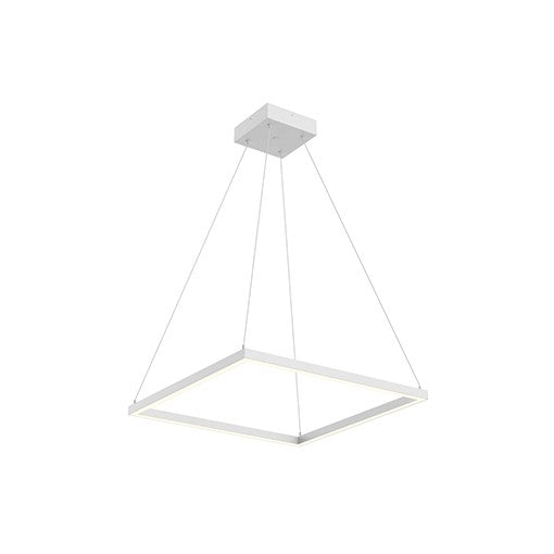 PIAZZA pendant White INTEGRATED LED - PD88124-WH | KUZCO