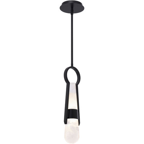 EZRA Suspension Noir DEL INTÉGRÉ - PD-96318-BK | MODERN-FORMS
