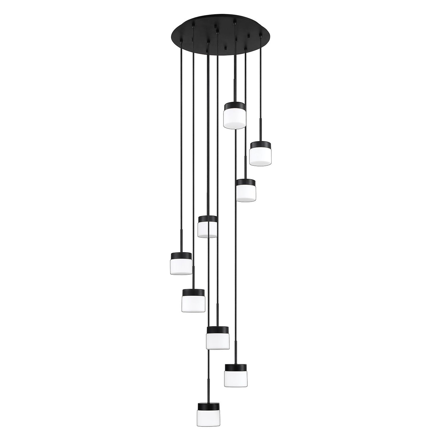 Pendant Black - PF150-9LPA-BLK | KENDAL