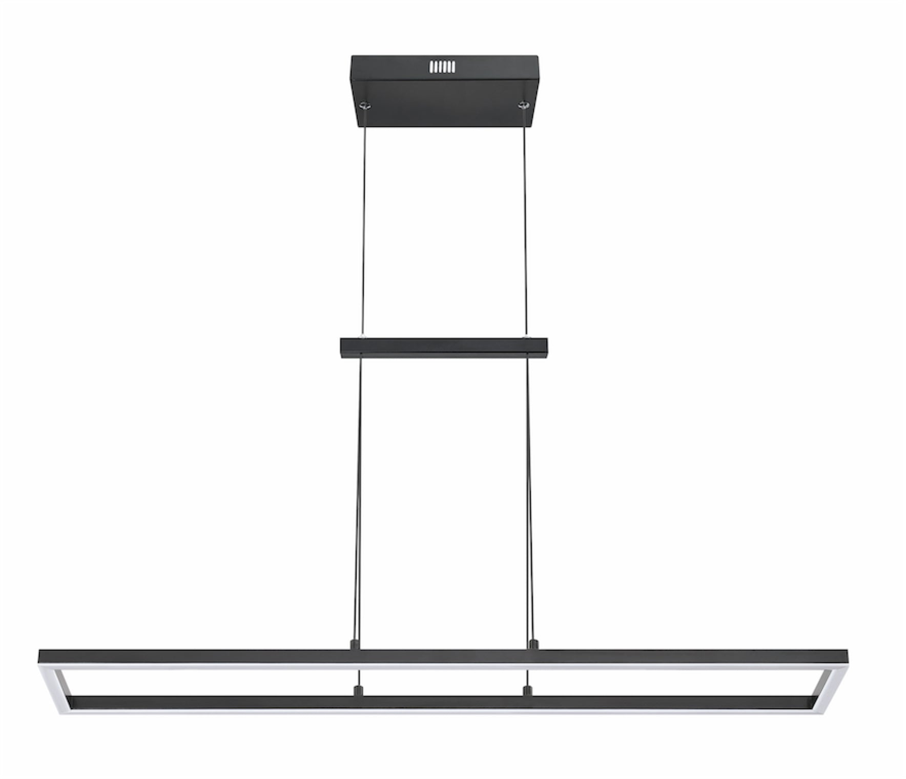 BIZA Suspension Noir DEL INTÉGRÉ - PF305-BLK | KENDAL