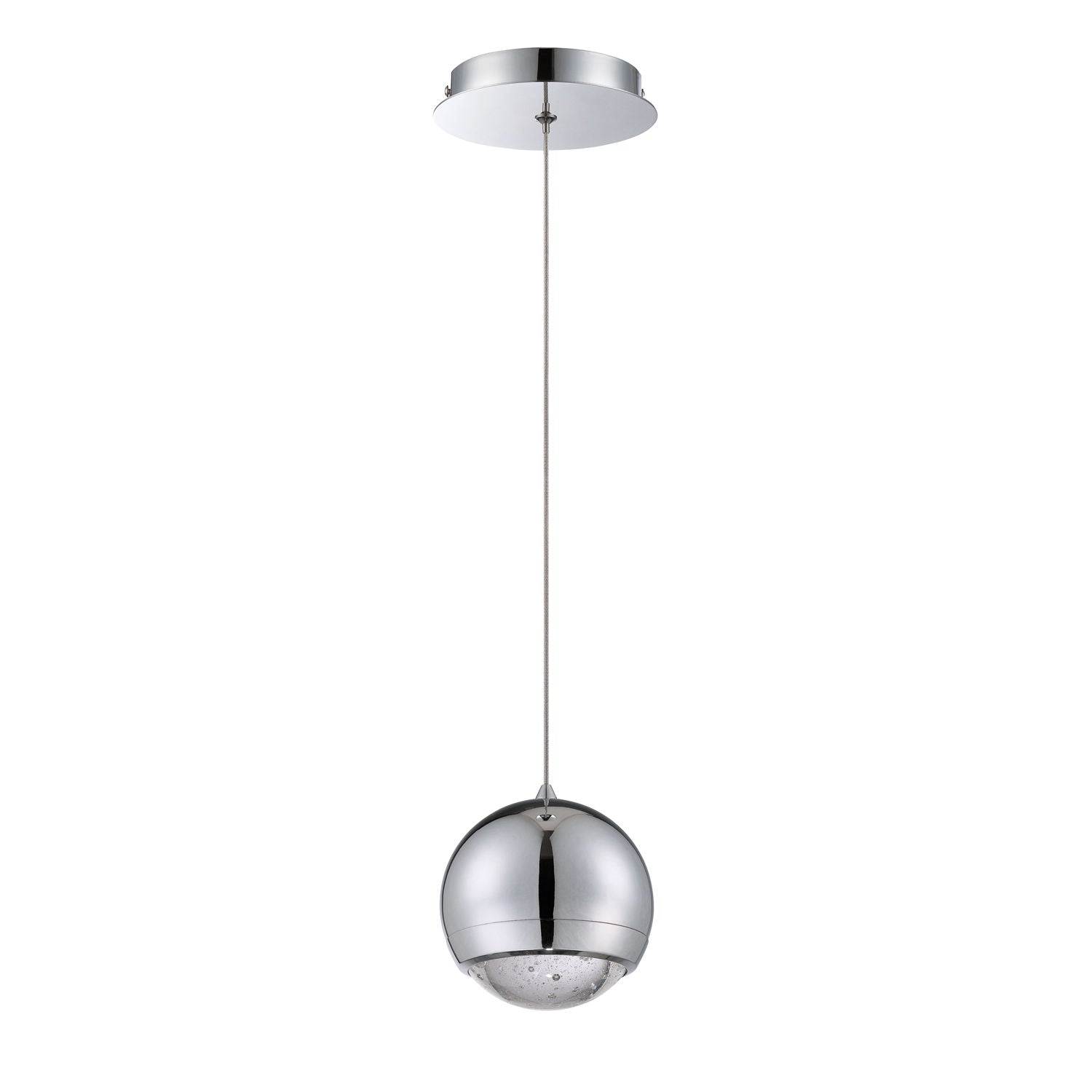 SPUMANTE Suspension simple Chrome - PF55-1LPE-CH | KENDAL