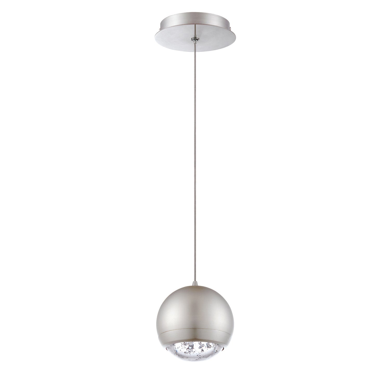 SPUMANTE Suspension simple Nickel - PF55-1LPE-SN | KENDAL