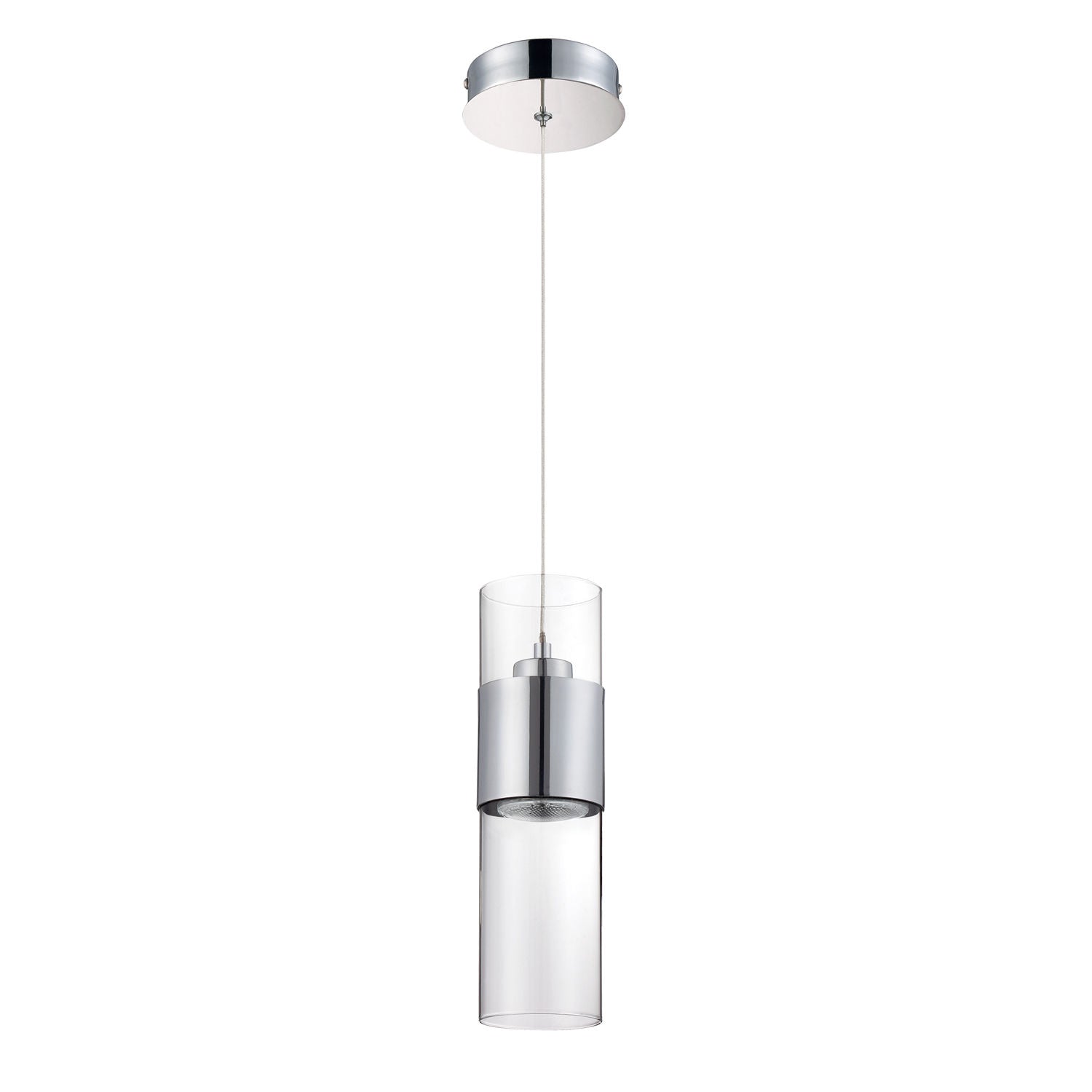LOLA Suspension simple Chrome - PF57-1LPR-CH | KENDAL