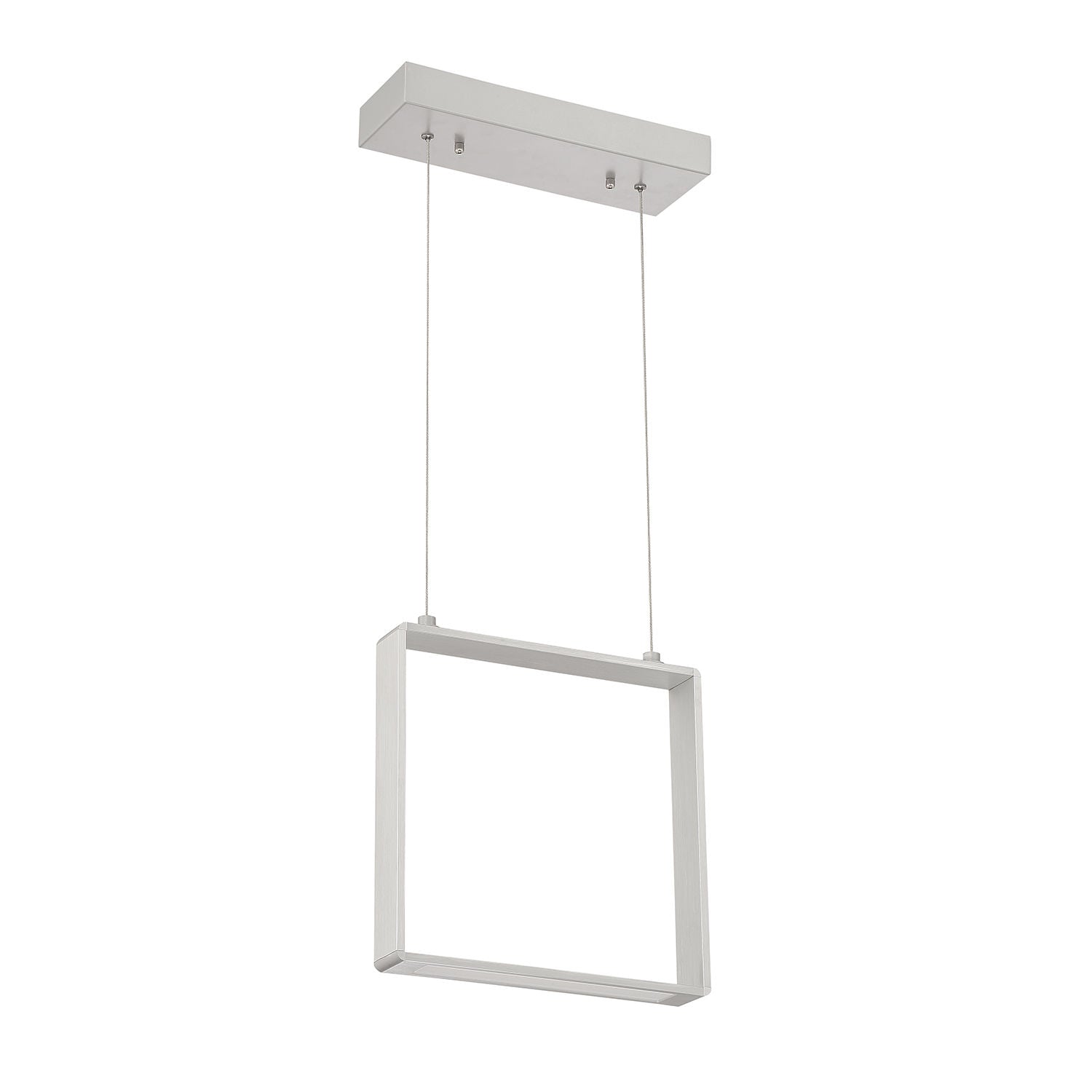 QUADRON Pendant Aluminum INTEGRATED LED - PF93-1LM-AL | KENDAL