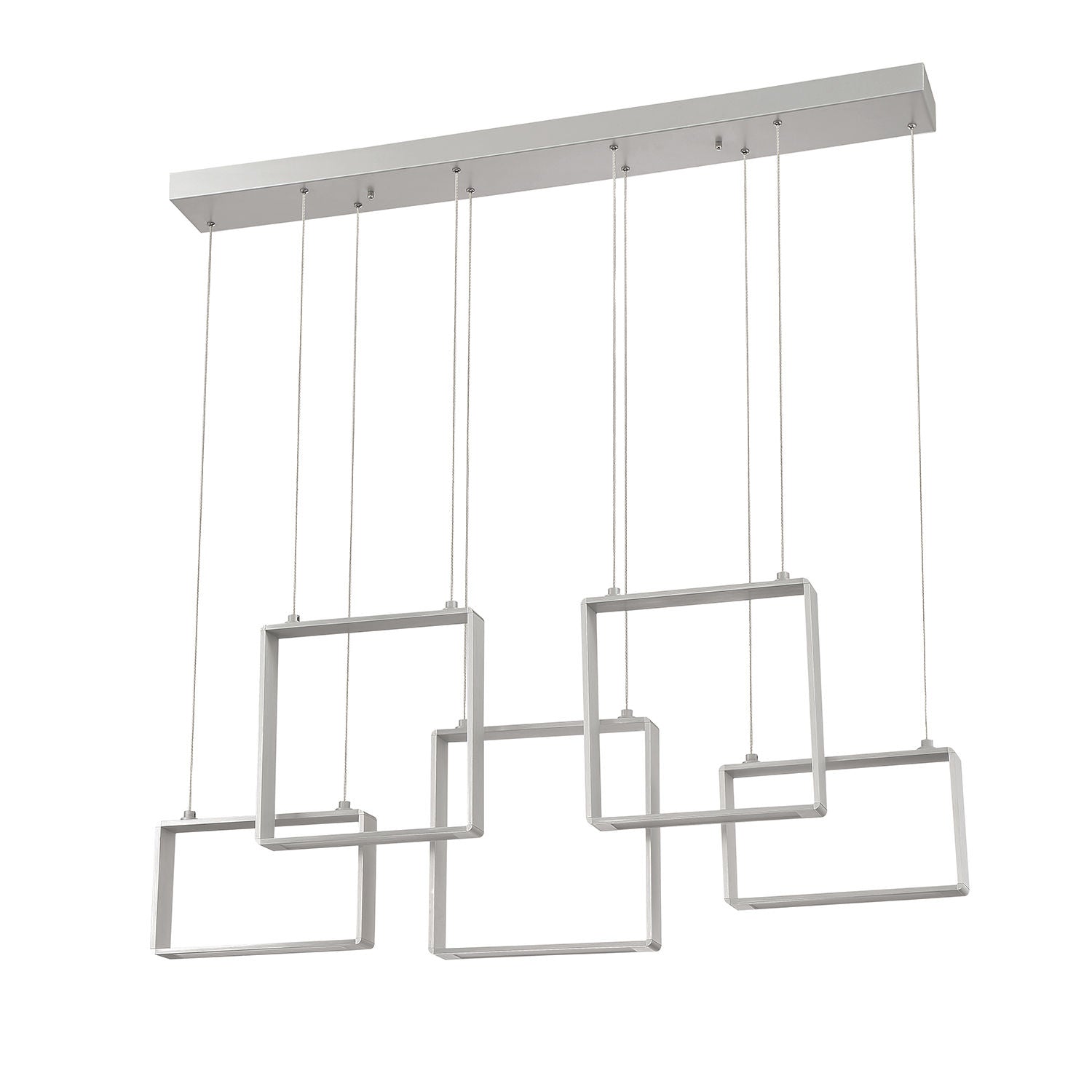 QUADRON Suspension Nickel DEL INTÉGRÉ - PF93-5LBR-AL | KENDAL