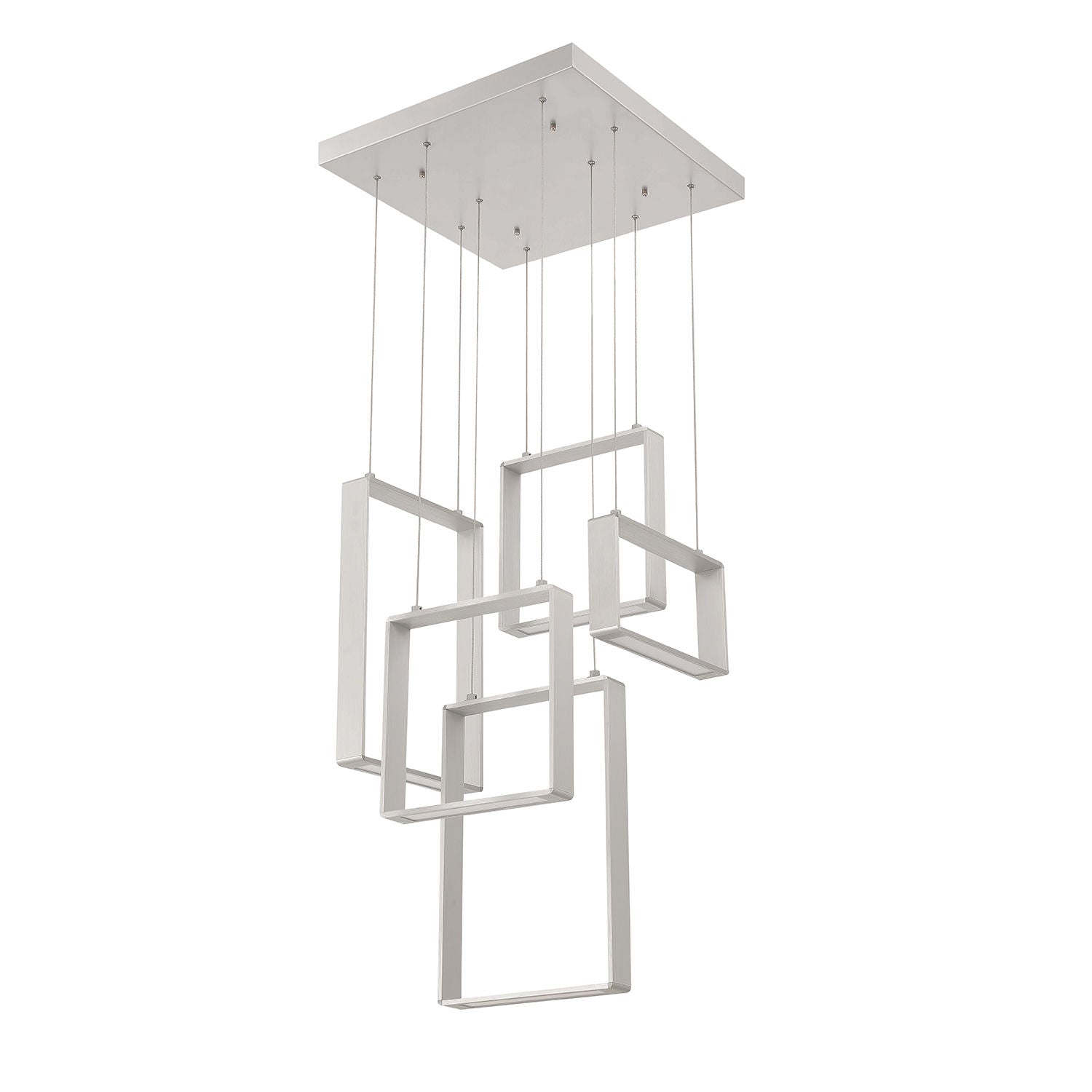 QUADRON Pendant Aluminum INTEGRATED LED - PF93-5LPA-AL | KENDAL