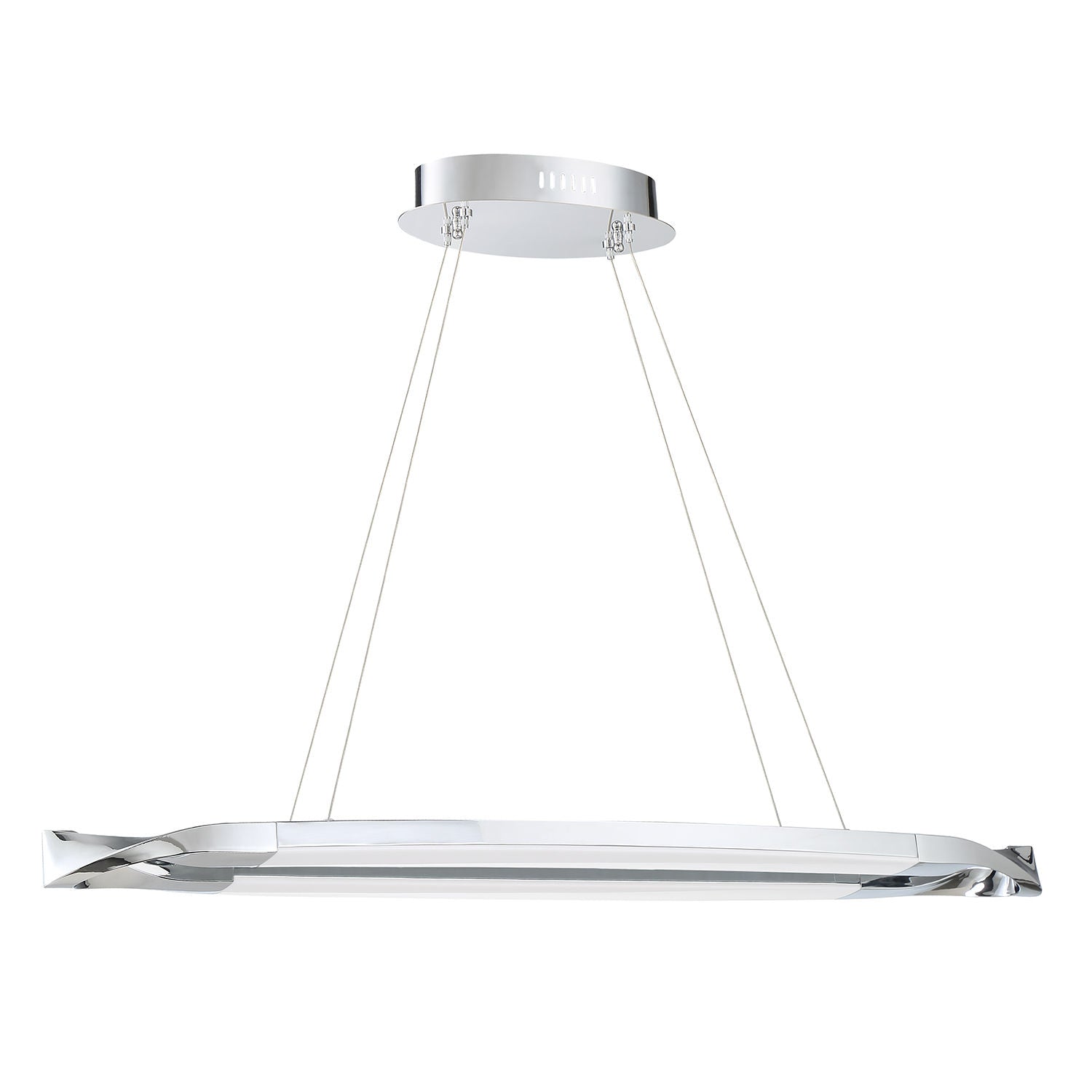 SERPHUS Pendant Chrome INTEGRATED LED - PF9736-CH | KENDAL