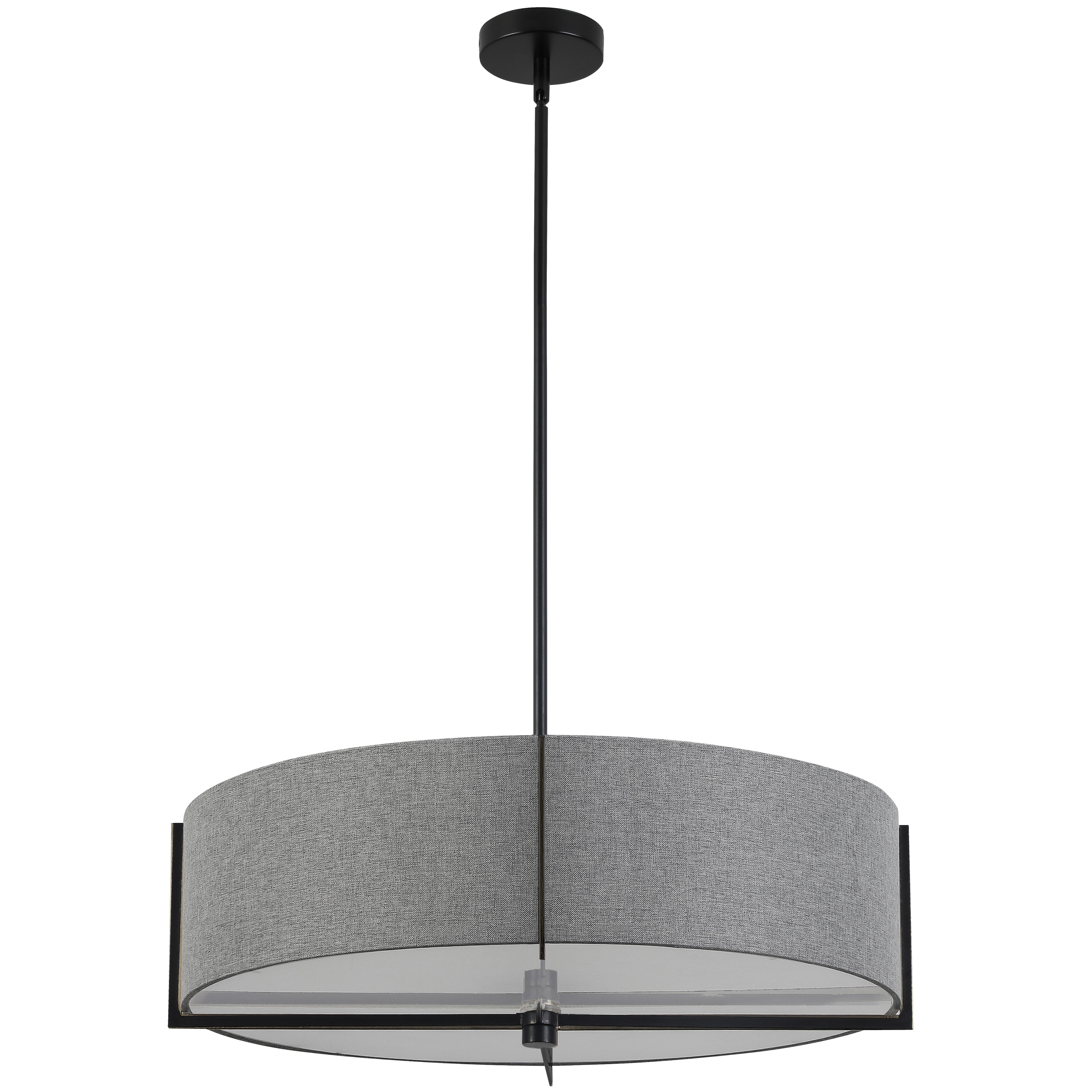 PRESTON Pendant Black, grey - PST-264LP-MB-GRY | DAINOLITE
