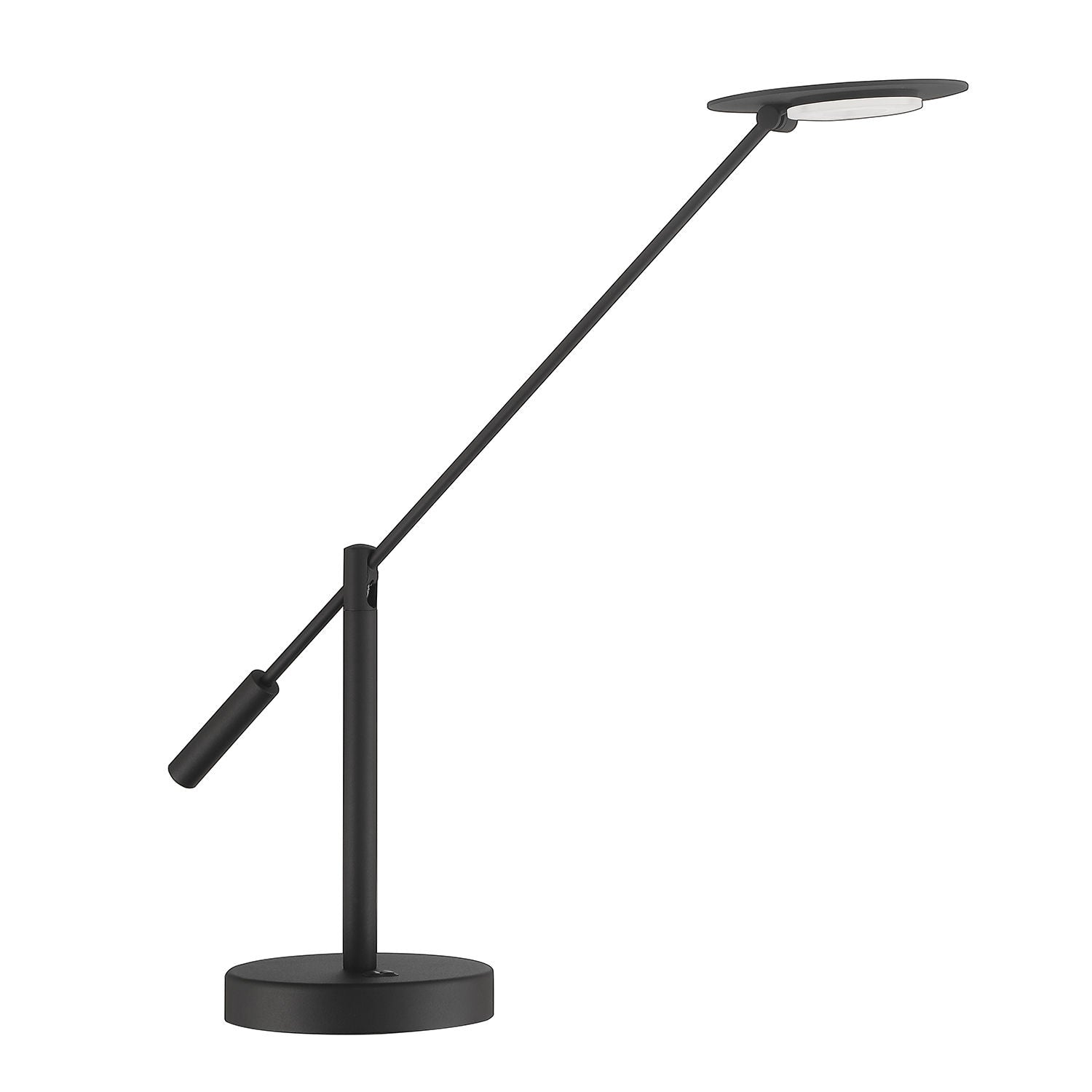 Lampe sur table Noir DEL INTÉGRÉ - PTL5016-BLK | KENDAL