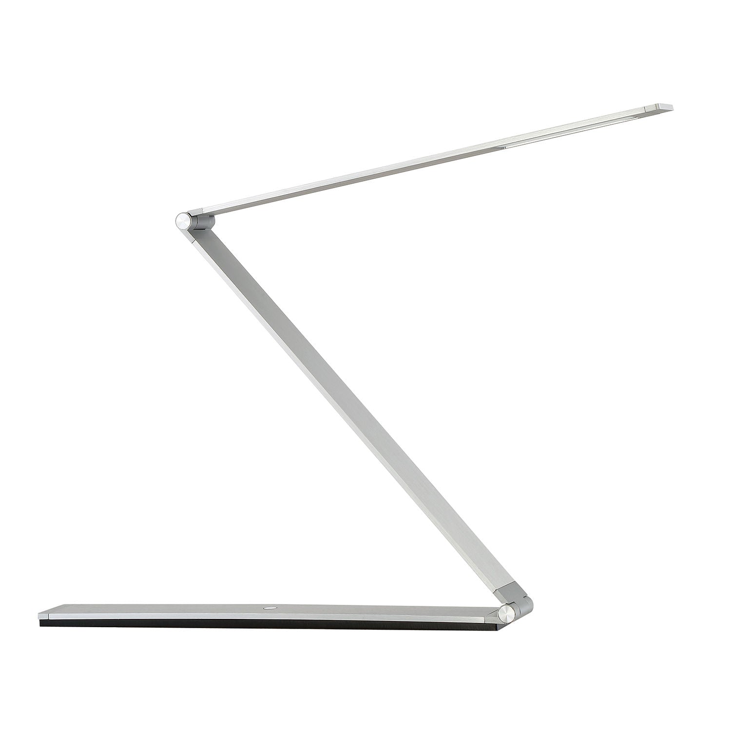 ZEE Lampe sur table Nickel DEL INTÉGRÉ - PTL8618-AL | KENDAL