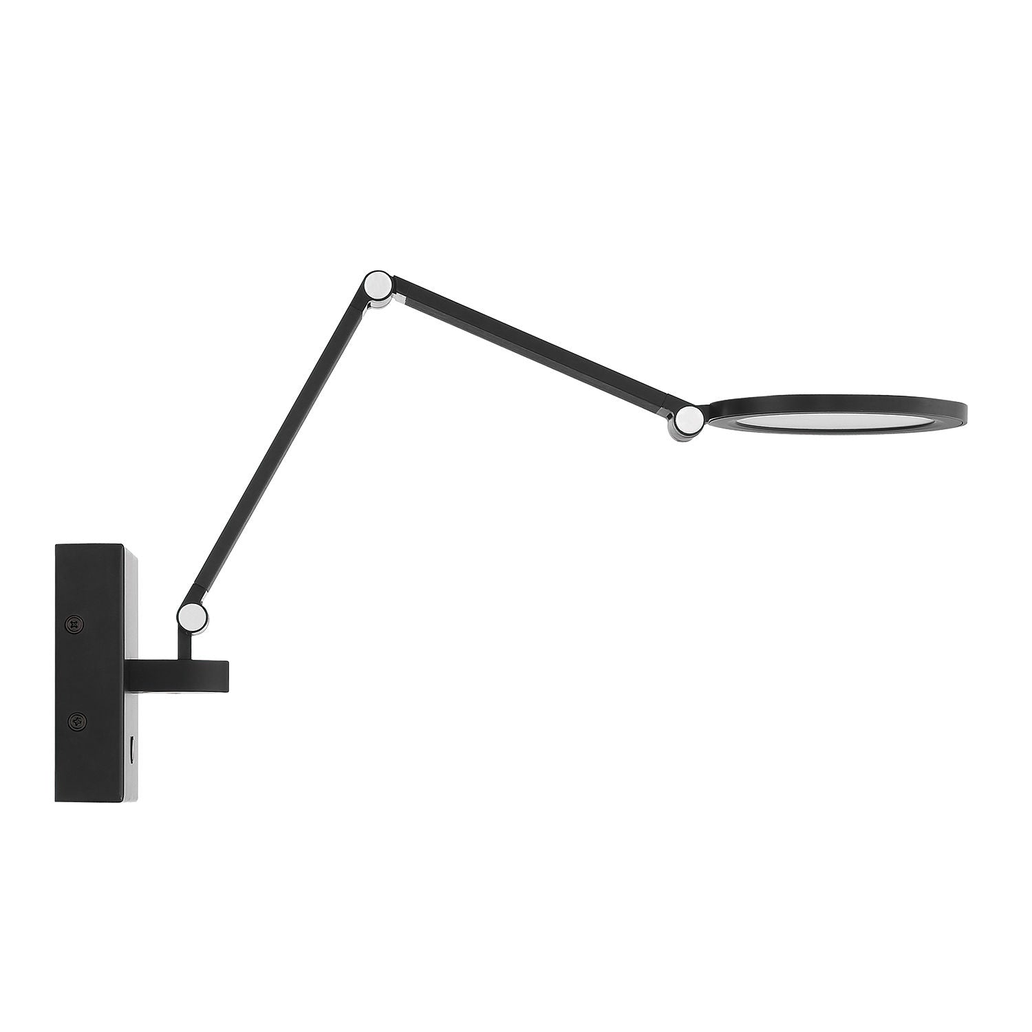Orientable sconce Black INTEGRATED LED - SA101-BLK | KENDAL