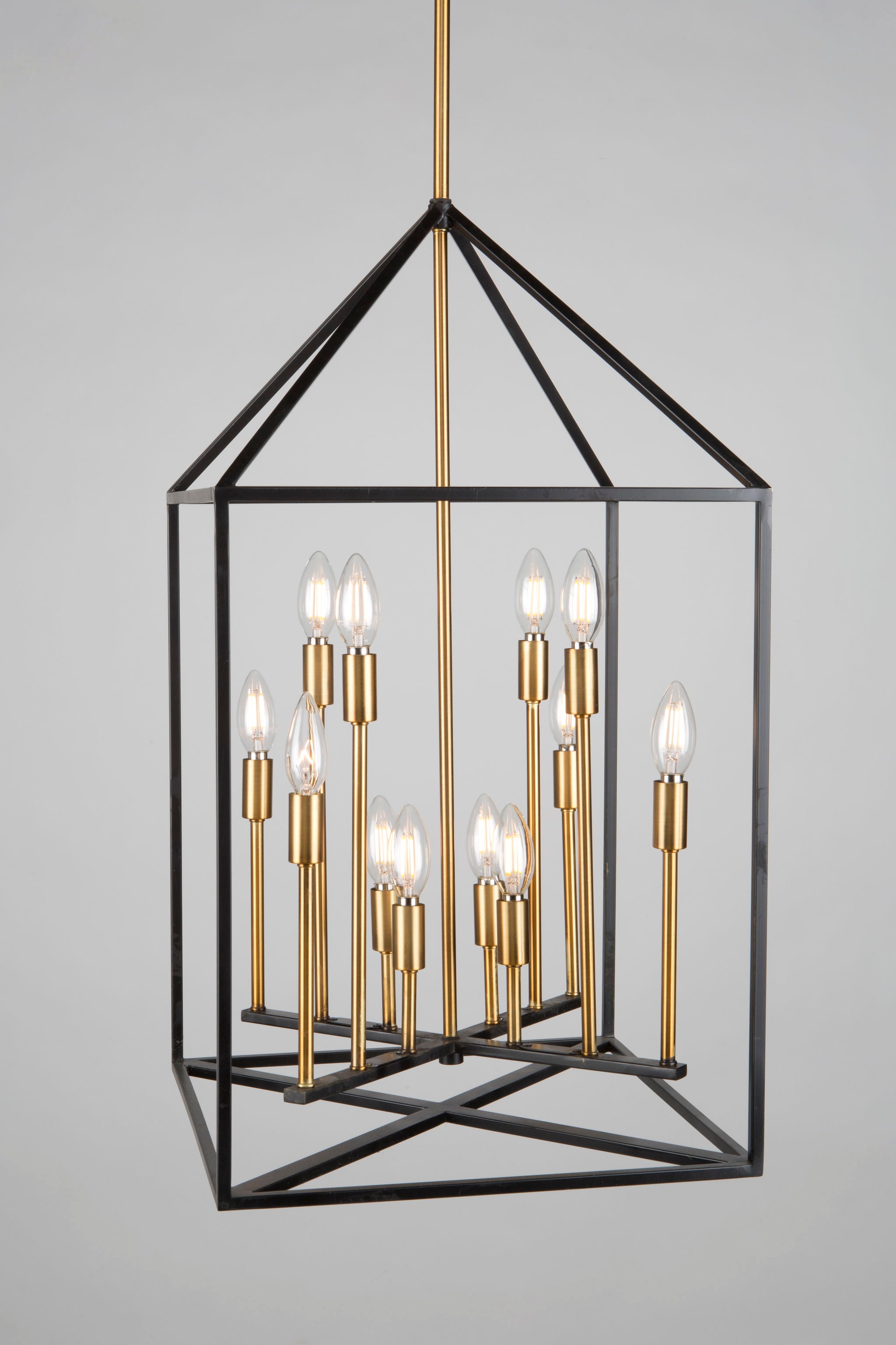 Twilight Chandelier Gold, Black - SC13072 | ARTCRAFT
