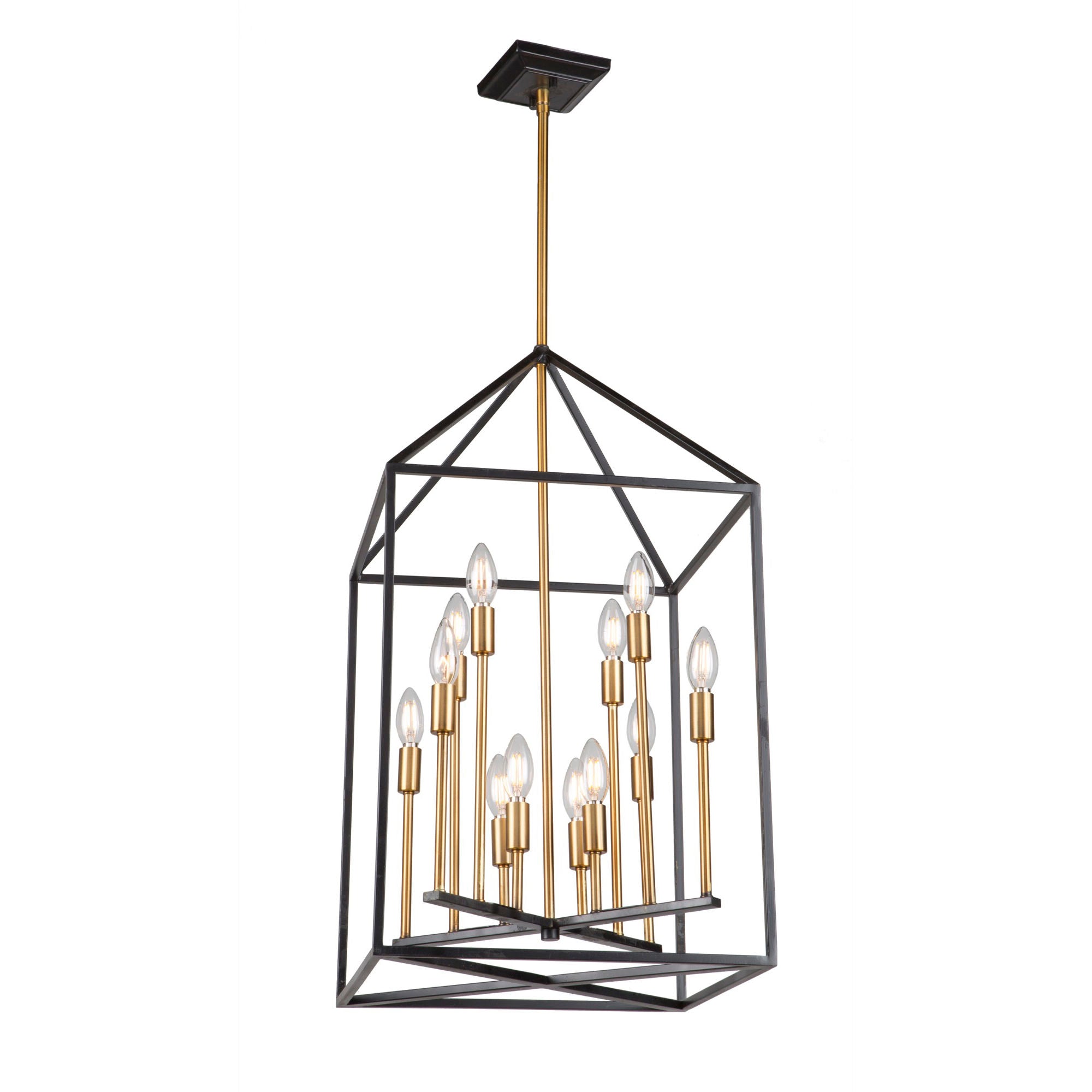 Twilight Chandelier Gold, Black - SC13072 | ARTCRAFT