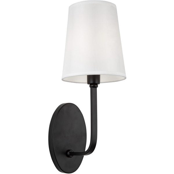 RHYTHM Wall sconce Black - SC13337BK | ARTCRAFT