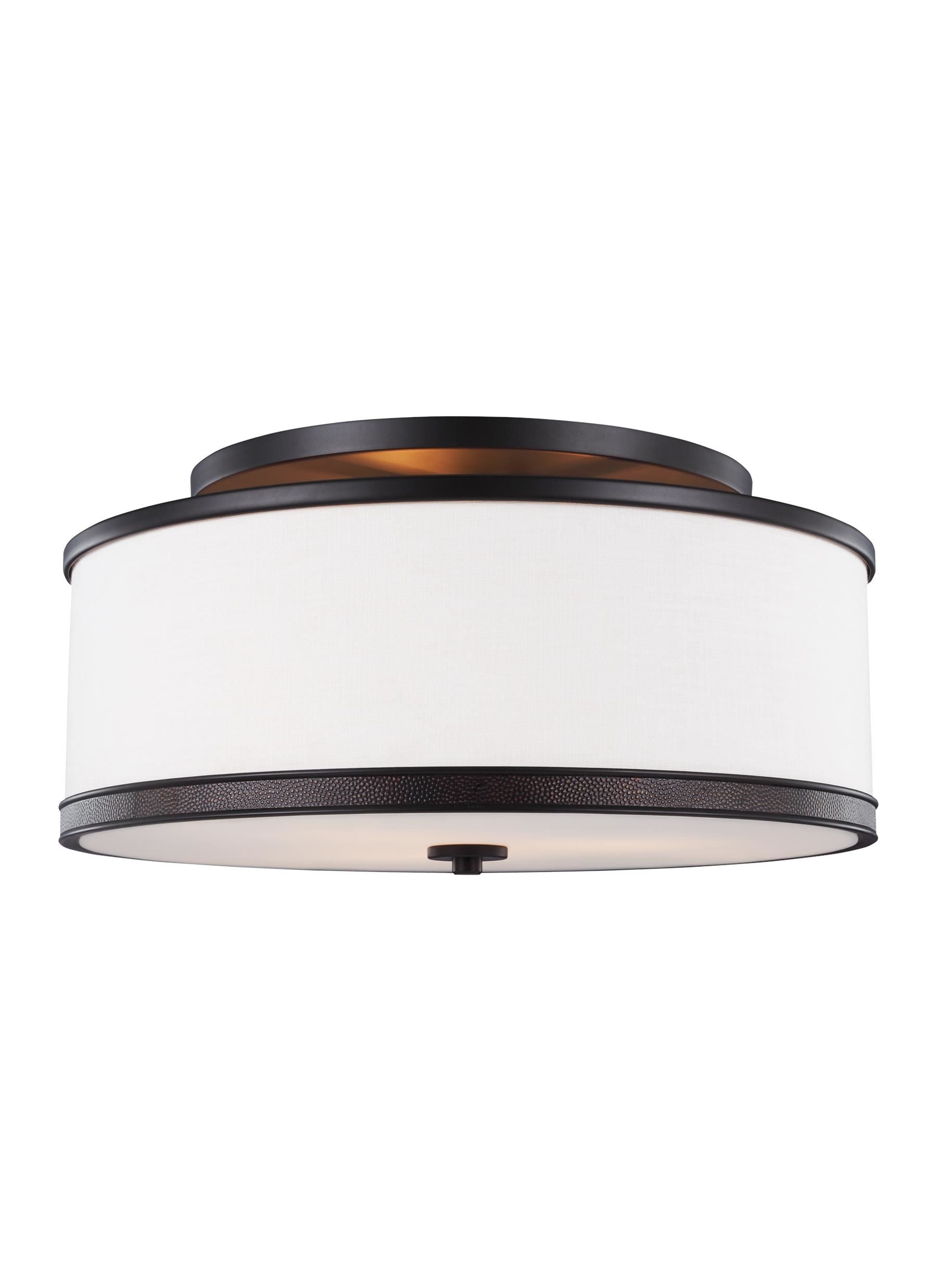 Marteau Semi Flush mount Bronze - SF337ORB | FEISS