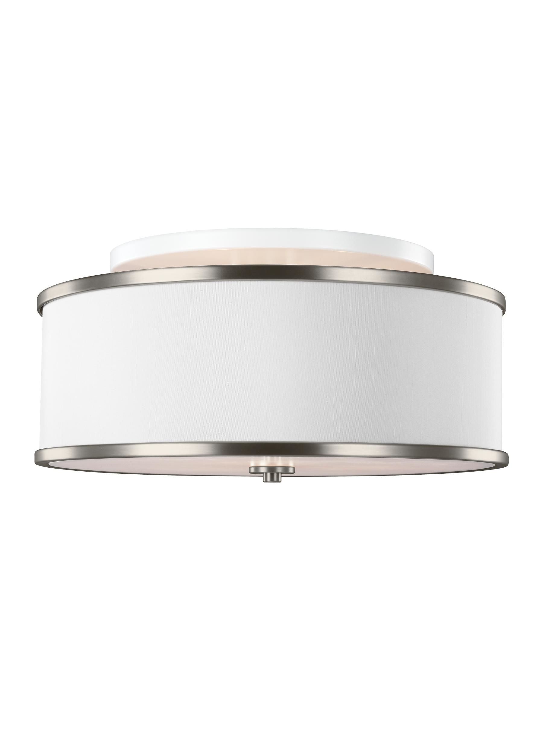 Lennon SemiPlafonnier Nickel - SF339SN | GENERATION-LIGHTING