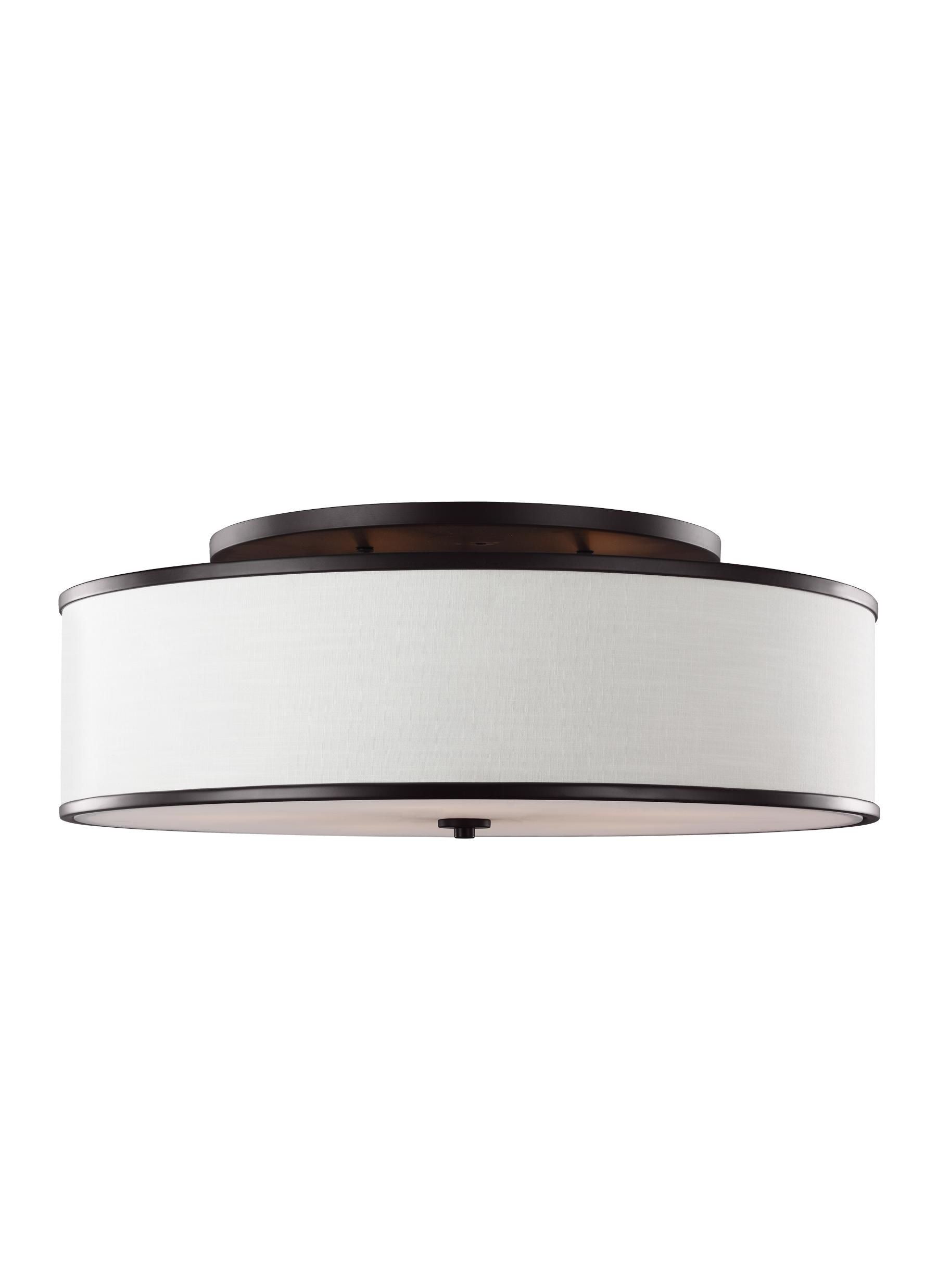 Lennon SemiPlafonnier Bronze - SF340ORB | GENERATION LIGHTING