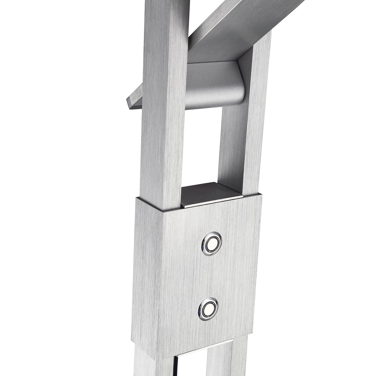 VARR Lampe sur pied Nickel DEL INTÉGRÉ - TC5001-BAL | KENDAL