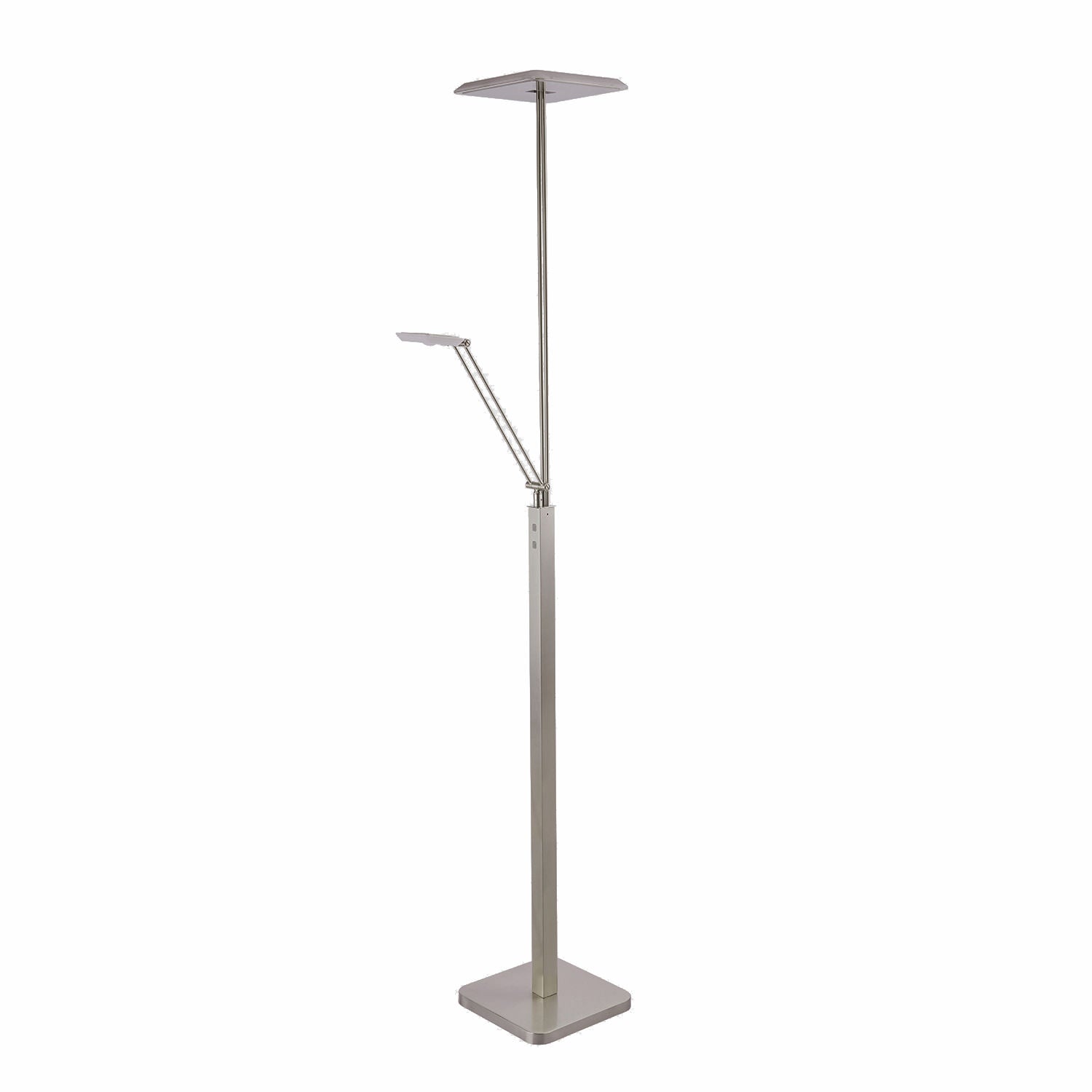 Lampe sur pied Nickel - TC5020-SN | KENDAL