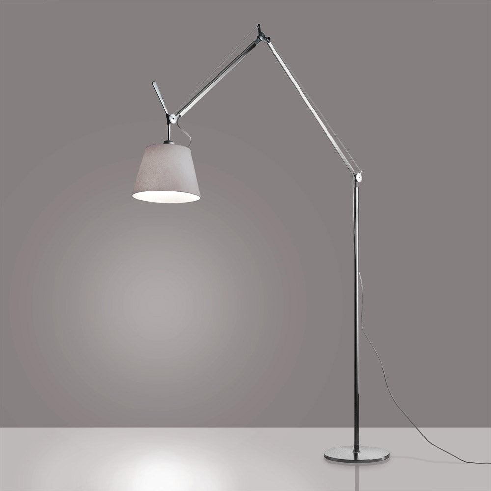 TOLOMEO Lampe sur pied Nickel - TLM0103 | ARTEMIDE