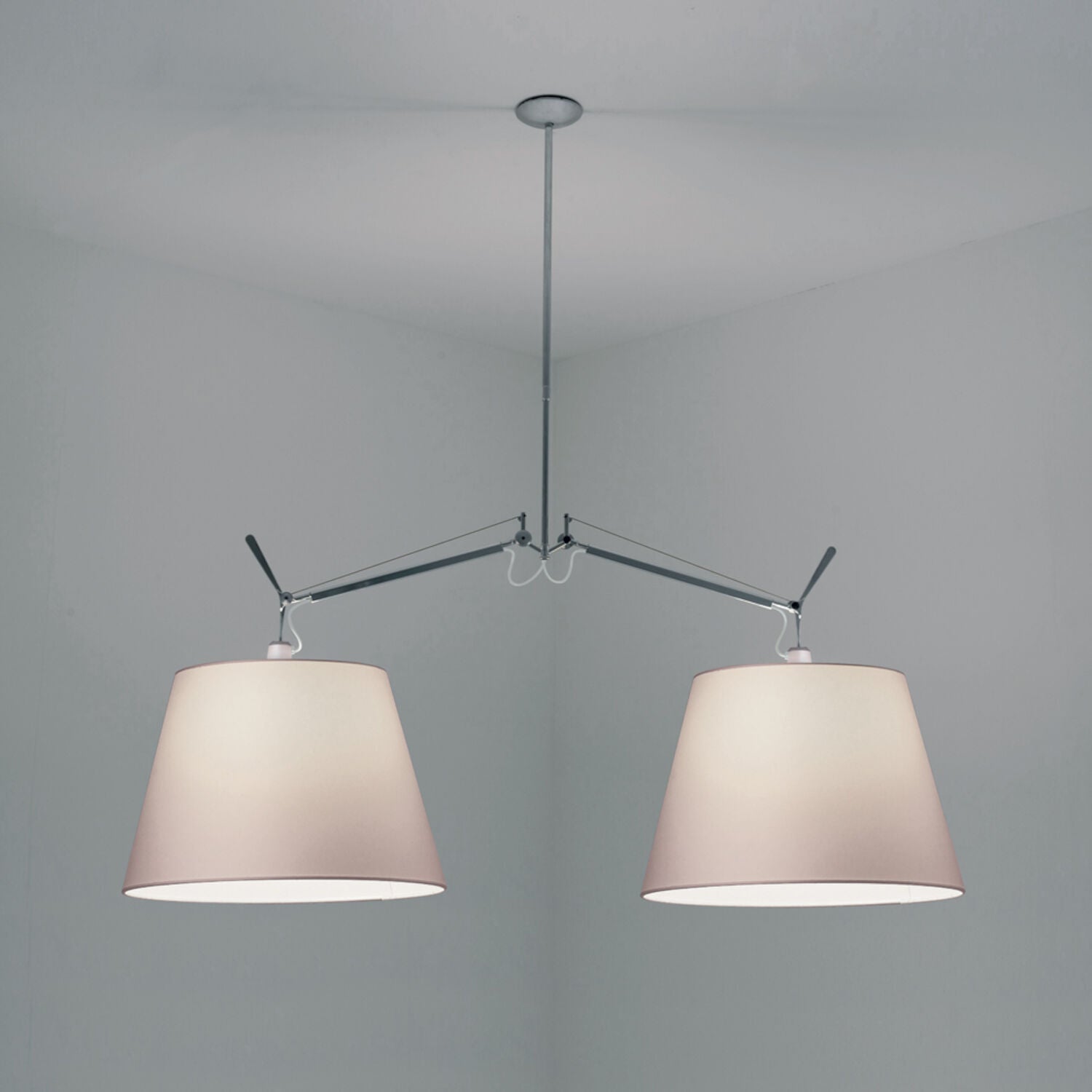 TOLOMEO Suspension Nickel - TOL1006 | ARTEMIDE