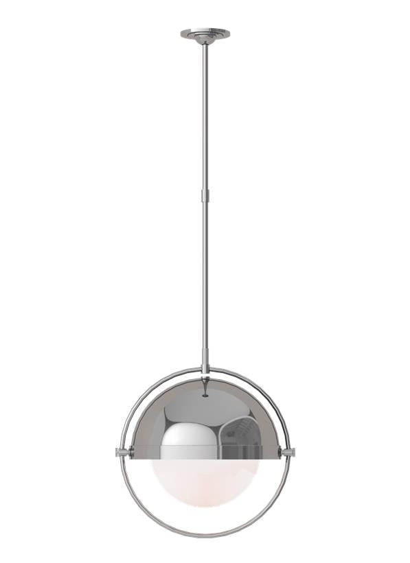 BACALL Suspension simple Nickel - TP1111PN | GENERATION-LIGHTING