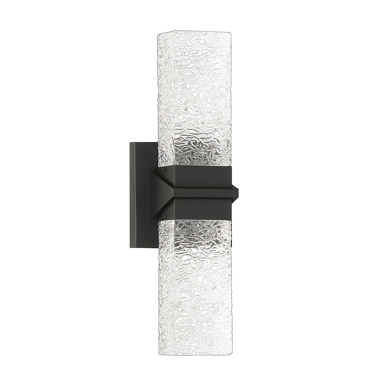 Bathroom sconce Black INTEGRATED LED - VF9600-2L-BLK | KENDAL