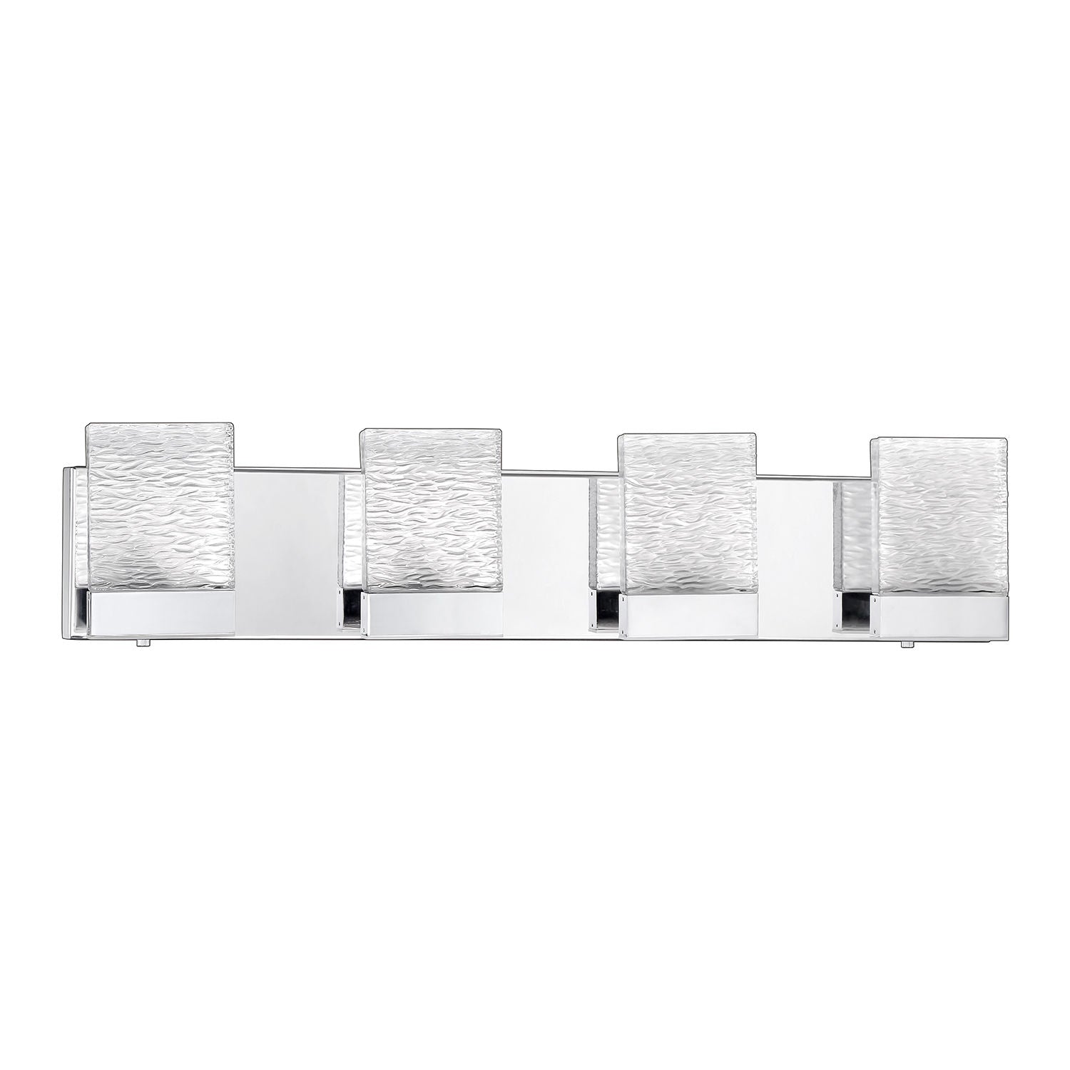 Murale salle de bain Chrome DEL INTÉGRÉ - VF9804-4CH | KENDAL