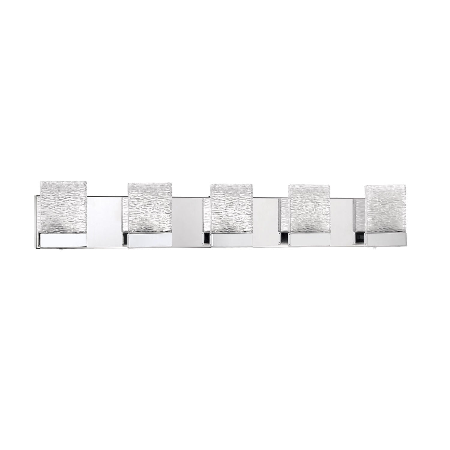 Murale salle de bain Chrome DEL INTÉGRÉ - VF9805-4CH | KENDAL