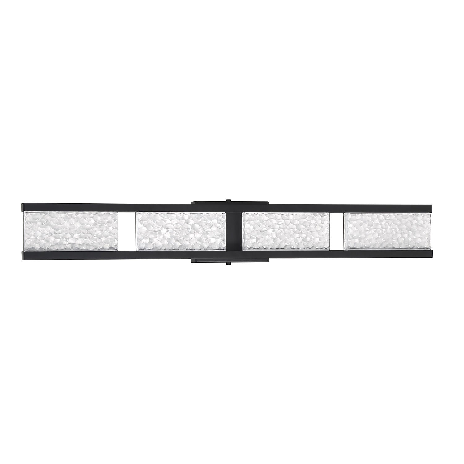 Murale salle de bain Noir DEL INTÉGRÉ - VF9904-2BLK | KENDAL